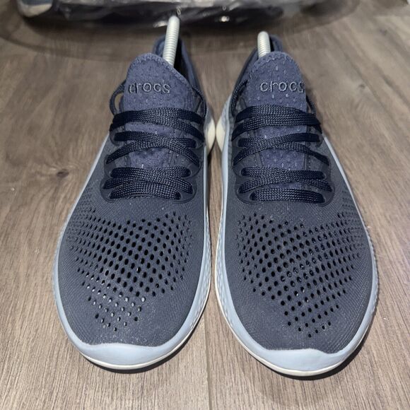 Crocs Women LiteRide 360 Pacer Navy Blue 204967 Sneakers Shoes Size 7 - Picture 2 of 6